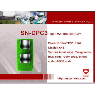 Elevator DOT Matrix Position Display (SN-DPC3)